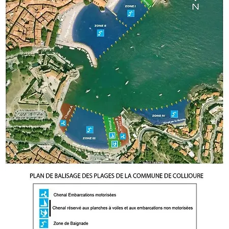 Проживание в семье Chambre_privee_collioure_centre